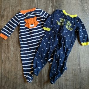 June One You boys footie pajamas 6 months